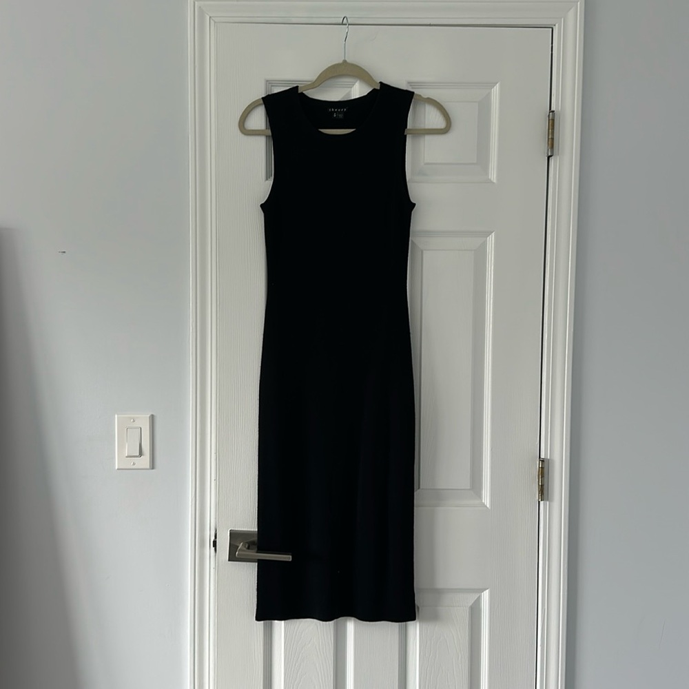 Theory black dress